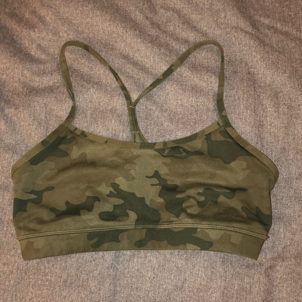 Flow Y bra 8 green camo